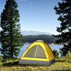 Leisure Sports 2-Person Dome Tent, Rain Fly, Carry Bag, Easy Set Up for Camping, Backpacking, Hiking  (Yellow) 257674QKM